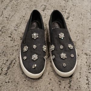 Michael Kors Slip-On Embellished Sneakers 8.5
